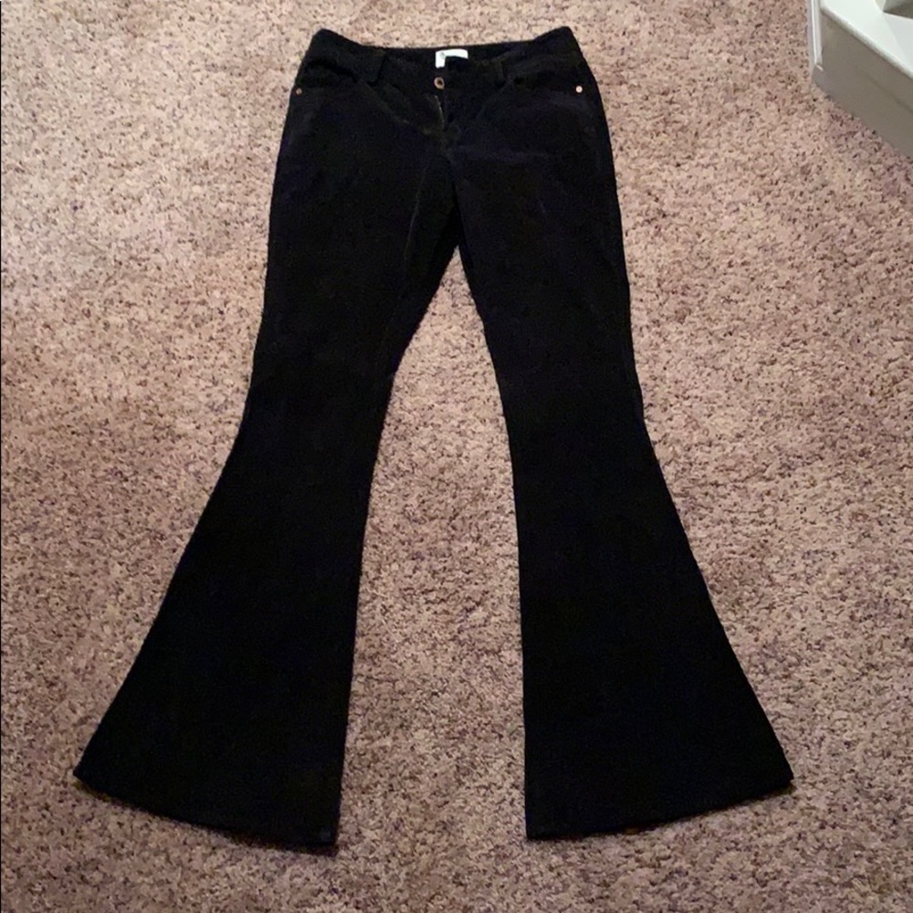 Corduroy Rib Cage Flare Jeans Gem